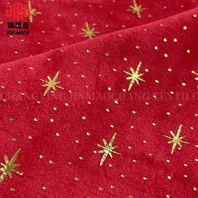 荷兰绒 印花/压花